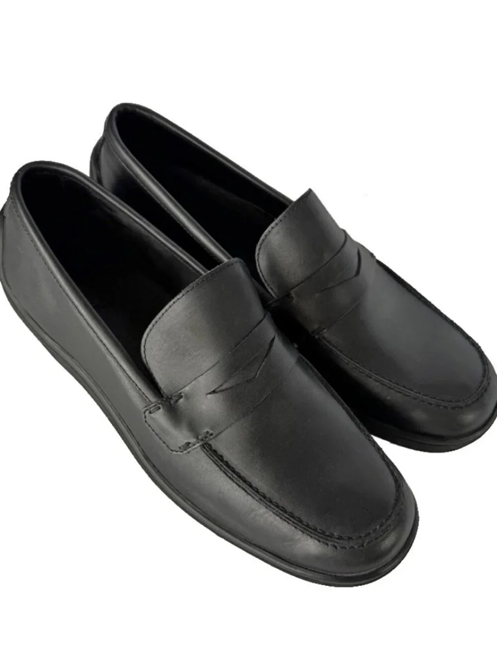 NEW Vintage Polo Ralph Lauren Penny Loafers! 13  Black  Classic Oxford Style